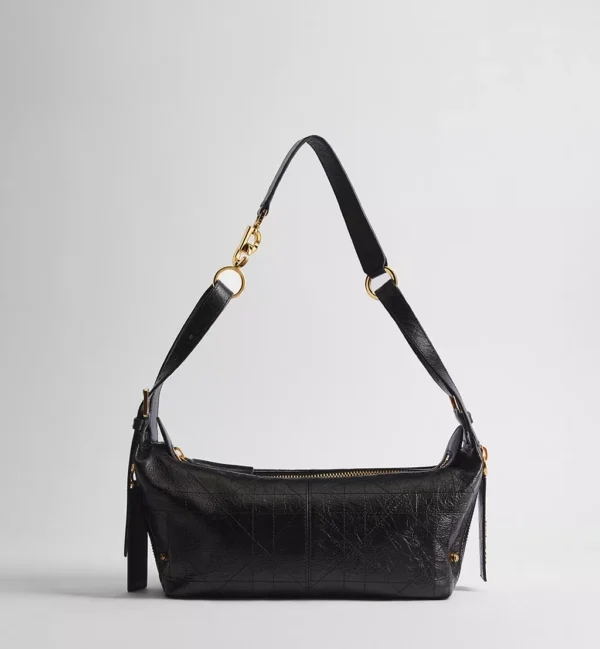 D-Journey small bag in crinkled calfskin
