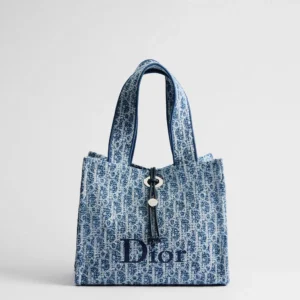 Dioriviera Small Spongy Book Tote Bag