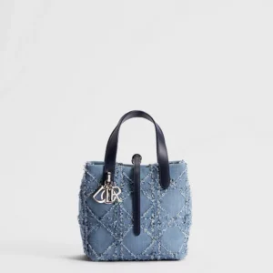 Small Dior Toujours Vertical Tote Bag