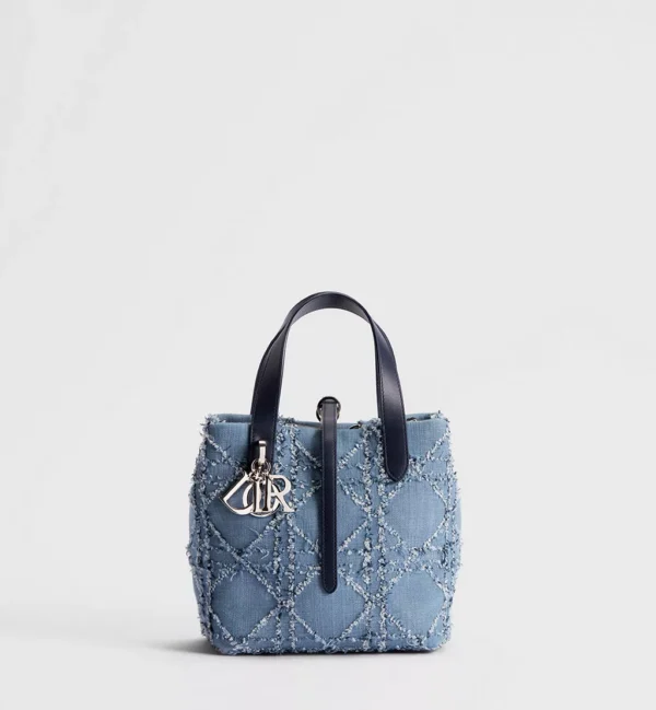 Small Dior Toujours Vertical Tote Bag