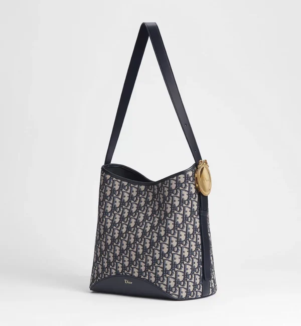 Medium Dior Médaillon Bucket Bag alternative view