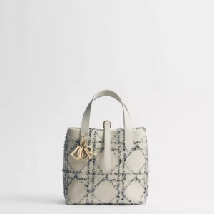 Small Dior Toujours Vertical Tote Bag